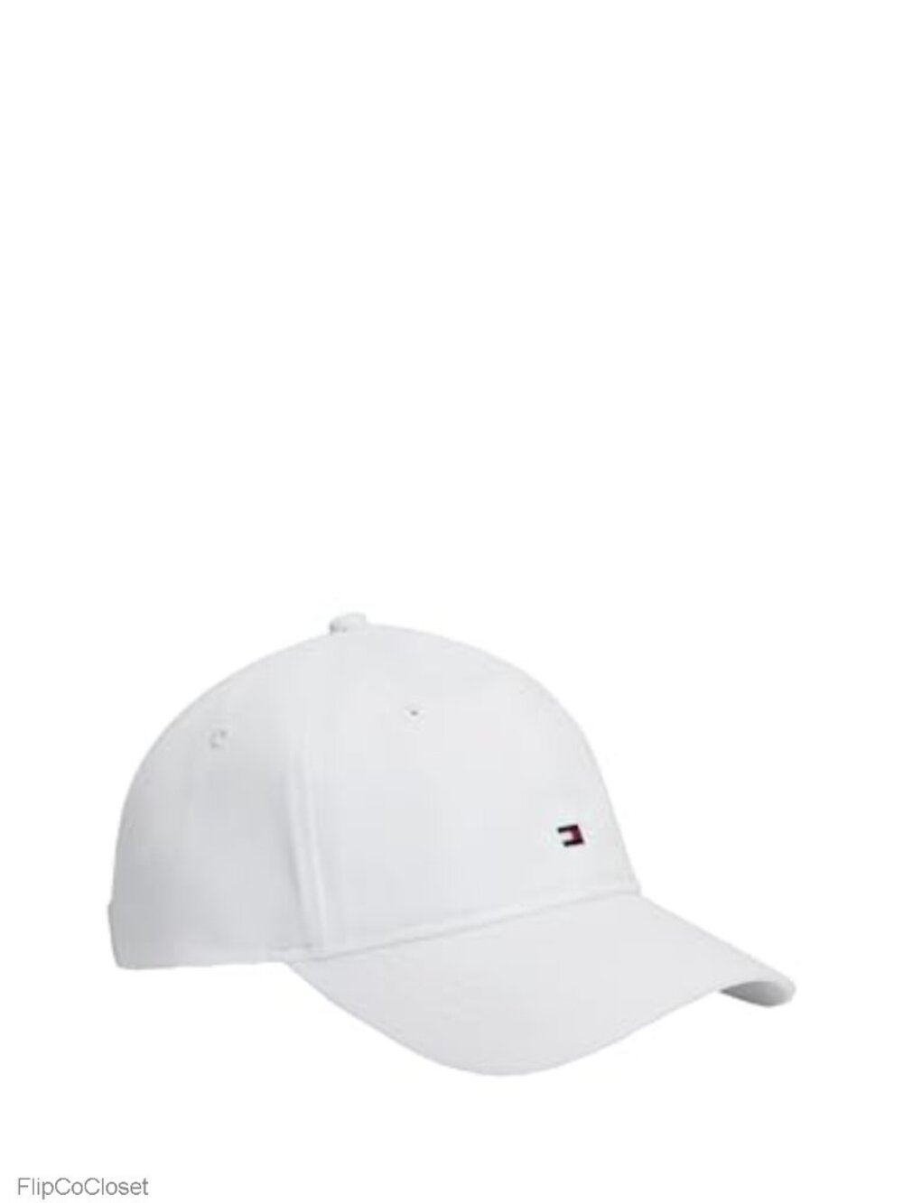 Cotton Logo Adjustable Baseball Cap with Ponytail Hole